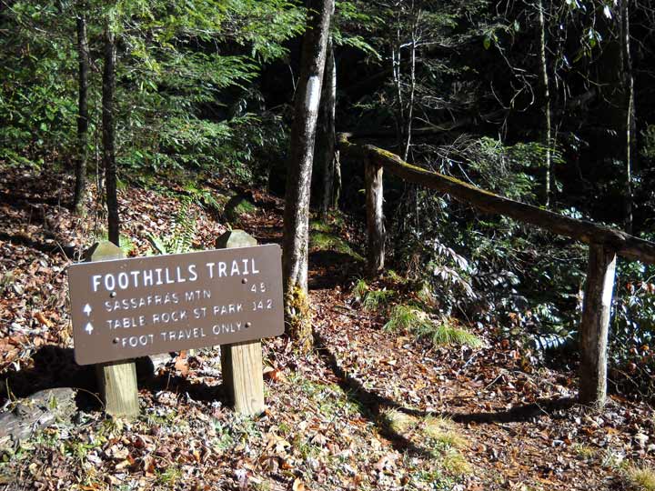 Foothills trail outlet thru hike