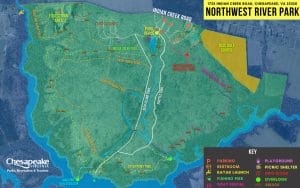 Northwest River Park Map
