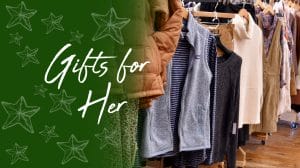 Gifts for Her Header Image with Patagonia Fleece Vest